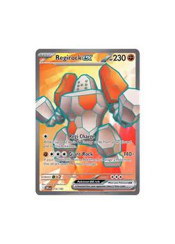 Regirock ex #214 (Engelsk)
