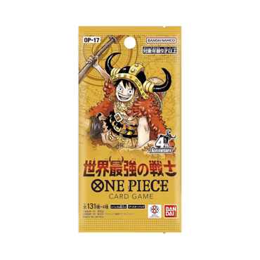 One Piece - OP-17 The World’s Strongest Warriors - Boosterpakke (Japansk)