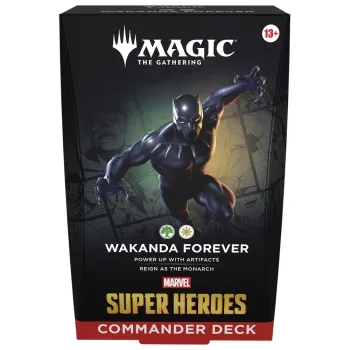 Magic The Gathering - Marvel Super Heroes Commander Deck - Wakanda Forever