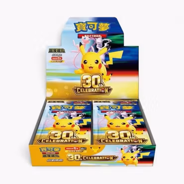 Pokemon 30th Anniversary - Boosterboks (Kinesisk)