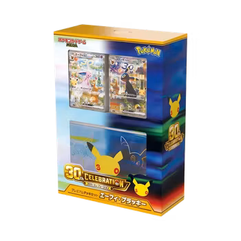 Pokemon 30th Anniversary - Collector's Display Box- Umbreon ex & Espeon ex (Japansk)