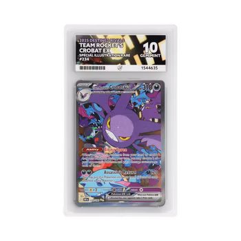 Team Rocket's Crobat ex #234 (Engelsk) ACE 10