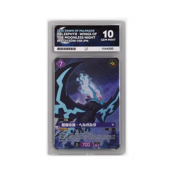 Palworld Helzephyr - Wings of the Moonless Night #BP-01-073OSR (Japansk) ACE 10