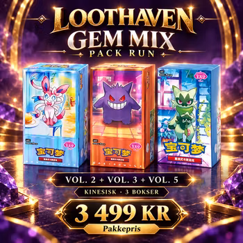 Gem Mix – 1 boks av Vol. 2, 3 og 5