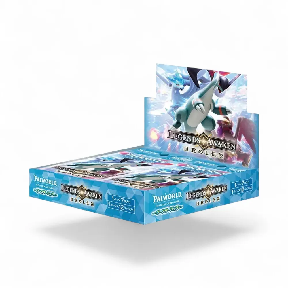 Quick Magic Box Pokemon Palworld Official Card Game Booster box Vol. 2 Legends Awaken (Japansk ...