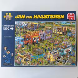 Jan van Haasteren, "Food Truck Festival", 1500 bitar (Begagnat Pussel)