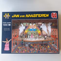 Jan van Haasteren, "Eurosong Contest", 1000 bitar (Begagnat Pussel)
