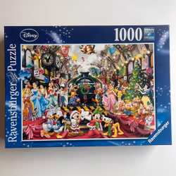 Ravensburger Disney, "All aboard for Christmas", 1000 bitar (Begagnat Pussel)