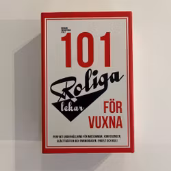 101 Roliga lekar för vuxna (Begagnat Sällskapsspel)