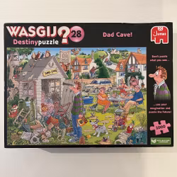 WASGIJ? Destinypuzzle #28 "Dad Cave!" (Begagnat Pussel)