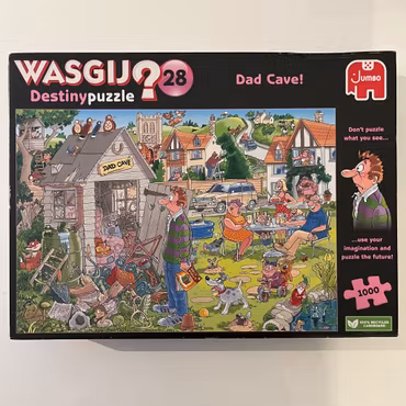 WASGIJ? Destinypuzzle #28 "Dad Cave!" (Begagnat Pussel)