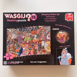 WASGIJ? Destinypuzzle #15 "Shopping Shake Up!" (Begagnat Pussel)