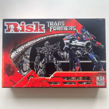 Risk Transformers Cybertron War Edition (Begagnat Brädspel)