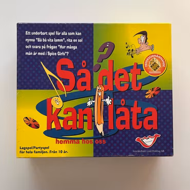 Så det kan låta (Begagnat Sällskapsspel)