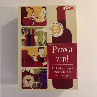 Prova vin! (Begagnat Sällskapsspel)