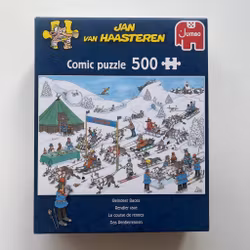 Jan van Haasteren, "Reindeer Races", 500 bitar (Begagnat Pussel)