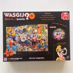 WASGIJ? Back to...?puzzle #1 "Basics!" (Begagnat Pussel)