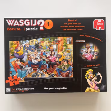WASGIJ? Back to...?puzzle #1 "Basics!" (Begagnat Pussel)