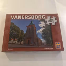 Svenskapussel, "Vänersborg Kyrkan", 1000 bitar (Inplastat Pussel)