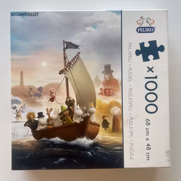 Peliko, Mumin Pussel, 1000 bitar (Begagnat Pussel)