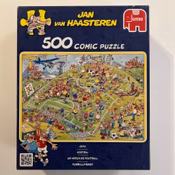 Jan van Haasteren, "Goal", 500 bitar (Begagnat Pussel)