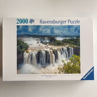 Ravensburger, "Iguazu vattenfall Brasilien", 2000 bitar (Begagnat Pussel)