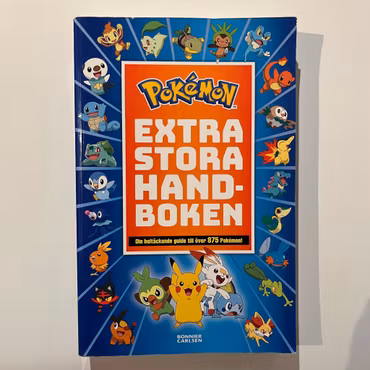 Pokémon Extra stora handboken (Begagnad Bok)