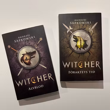 Witcher bokpaket: Alvblod (Del 1) & Föraktets Tid (Del 2), Andrzej Sapkowski (Begagnade)