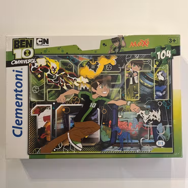 Clementoni, "Ben10 Omniverse", 104 bitar (Inplastat Pussel)
