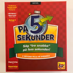 På 5 sekunder (Begagnat Sällskapsspel)