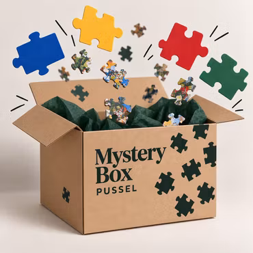 Mystery Box – 2 Hemliga Pussel | 1000 Bitar