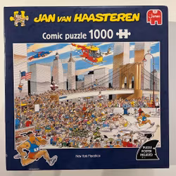 Jan van Haasteren, "New York Marathon", 1000 bitar (Begagnat Pussel)