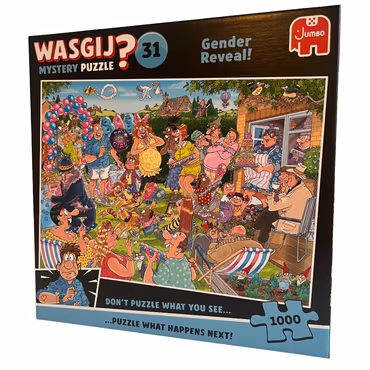 ”Gender Reveal!”, Wasgij Mystery 31, 1000 bitar pussel