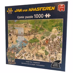 "Jungle Tour", Jan van Haasteren, 1000 bitar