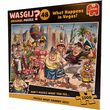 ”What Happens in Vegas!”, Wasgij Original 48, 1000 bitar pussel