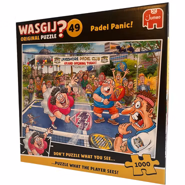 ”Padel Panic!”, Wasgij Original 49, 1000 bitar pussel