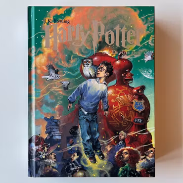 Harry Potter och De vises sten, J.K. Rowling (Begagnad Bok)