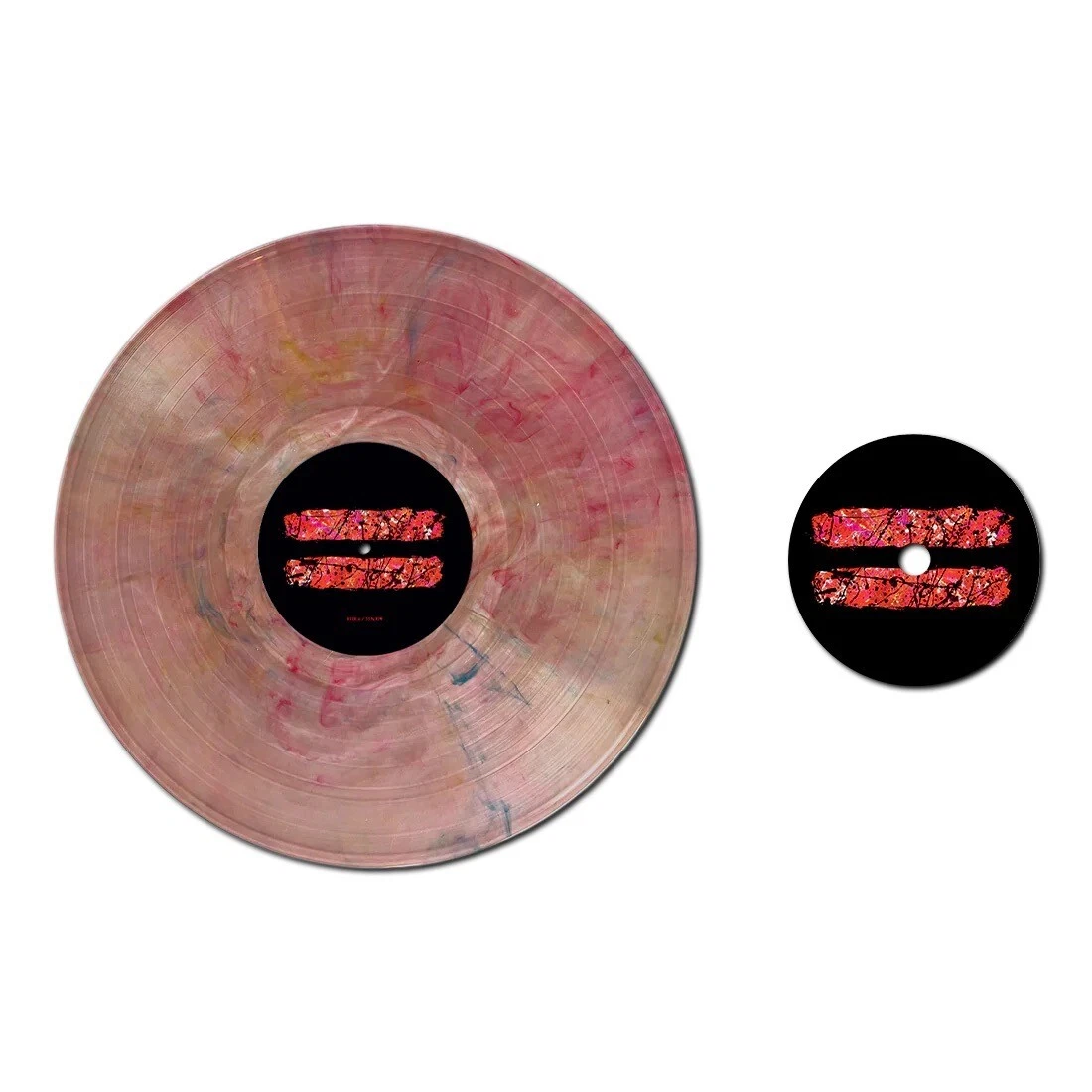 Ed Sheeran - Equals / Deluxe book Rainbow Swirl vinyl