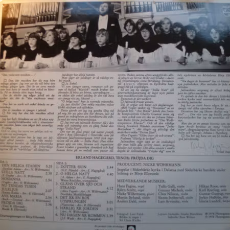 Erland Hagegård – Fröjda Dig