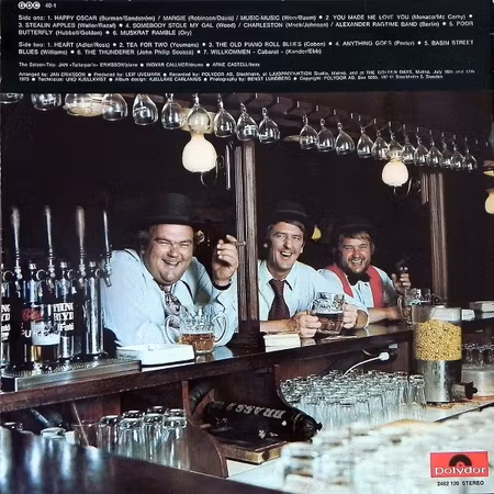 Tollarpar'ns Saloon-trio – Spelar Happy Music Från The Golden Days