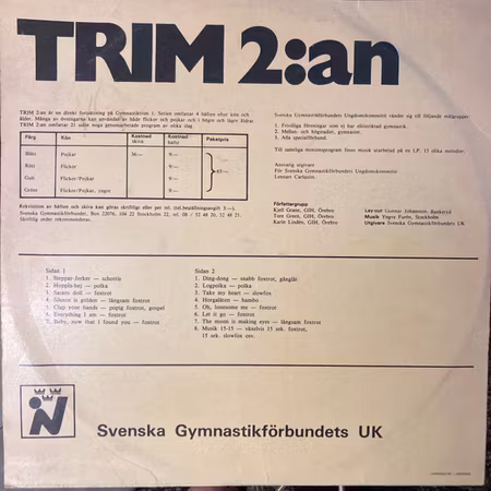 Yngve Furéns Orkester – Trim 2:an