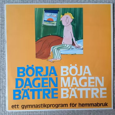 Yngve Furéns Orkester – Börja Dagen Bättre - Böja Magen Bättre (Ett Gymnastikprogram För Hemmabruk)