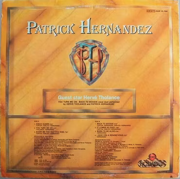 Patrick Hernandez – Born To Be Alive
