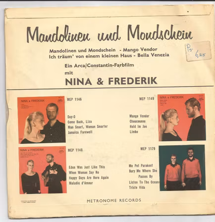 Nina & Frederik – Mandolinen Und Mondschein