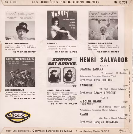 Henri Salvador – Juanita Banana