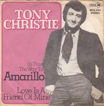 Sell Music Community Digs Tony Christie – (Is This The Way To) Amarillo