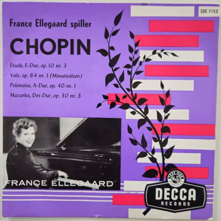 France Ellegaard – Spiller Chopin