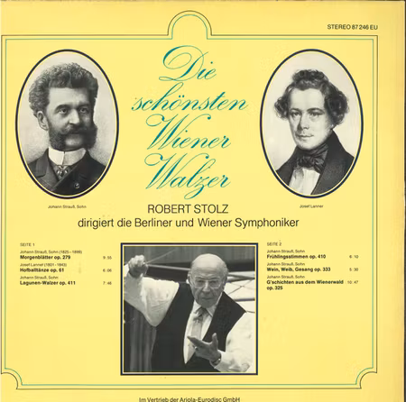 Robert Stolz – Die Schönsten Wiener Walzer