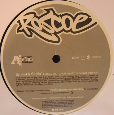 Roscoe – Smooth Sailin'