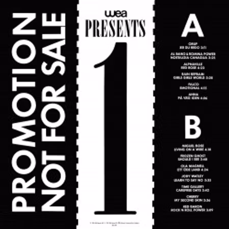 Various – Wea Presents 1 (Promo, Clear vinyl)
